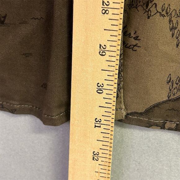 Banana Republic Graphic Shacket Shirt Treasure Map Maps Men’s Size Medium NWT - Picture 11 of 12